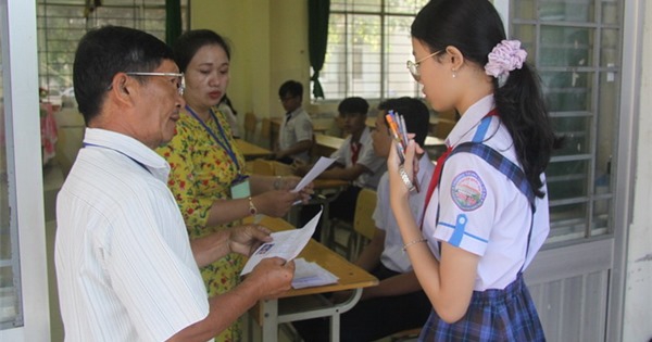 Long An: 18.417 thí sinh dự thi tuyển vào lớp 10