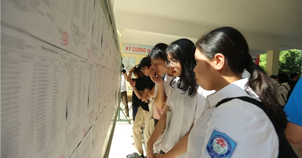 Hà Nội: Gần 89.000 thí sinh làm thủ tục dự thi kỳ thi tuyển sinh lớp 10