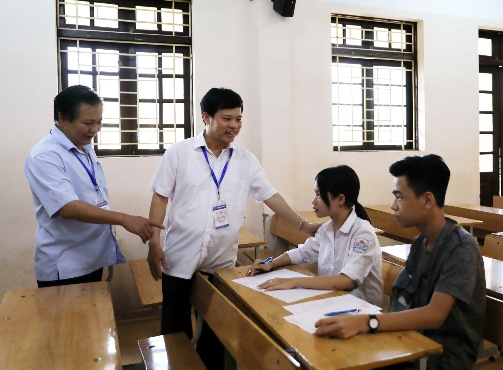 Thi vào lớp 10 tại Hà Nội: Tăng cường công tác thanh tra bảo đảm an toàn, nghiêm túc - Ảnh minh hoạ 4