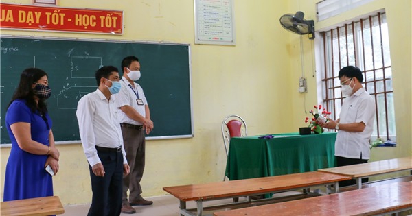 Nghệ An: Tạm dừng cho giáo viên tham quan, tập huấn đến vùng có nguy cơ lây nhiễm dịch