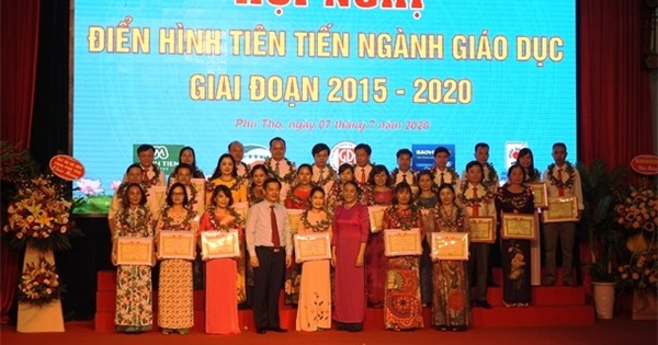 Phú Thọ: Tôn vinh 112 điển hình tiên tiến ngành Giáo dục