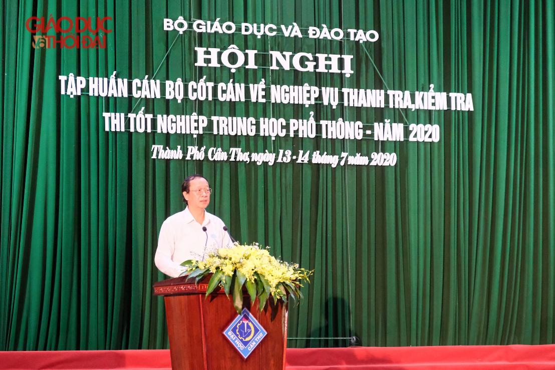 Thứ trưởng Phạm Ngọc Thưởng: Tăng cường trách nhiệm bảo đảm kỳ thi tốt nghiệp THPT an toàn, nghiêm túc