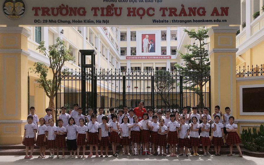 Học sinh Tiểu học Tràng An hào hứng học tập tại ngôi trường mới khang trang, hiện đại - Ảnh minh hoạ 13