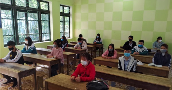 Lạng Sơn: 247 thí sinh tại điểm thi THPT Đình Lập sẽ được bố trí thi đợt 2