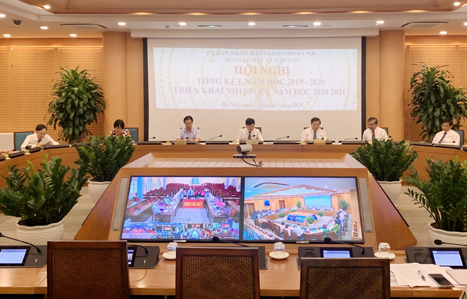 Hà Nội tổ chức hội nghị tổng kết năm học 2019-2020