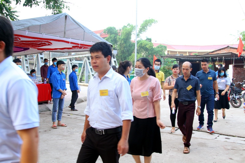 Hình ảnh phòng dịch nghiêm ngặt tại Điểm thi tốt nghiệp THPT đợt 2 tại Lạng Sơn - Ảnh minh hoạ 7