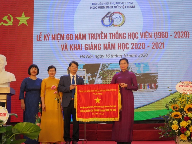 Học viện Phụ nữ Việt Nam tổ chức kỷ niệm 60 năm ngày truyền thống