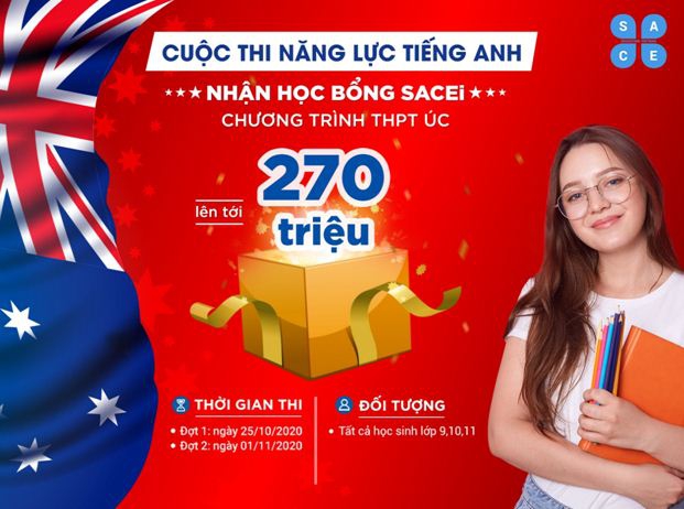 Cơ hội nhận học bổng lên tới 100% từ Chương trình THPT chính thống Úc tại Việt Nam - SACEi
