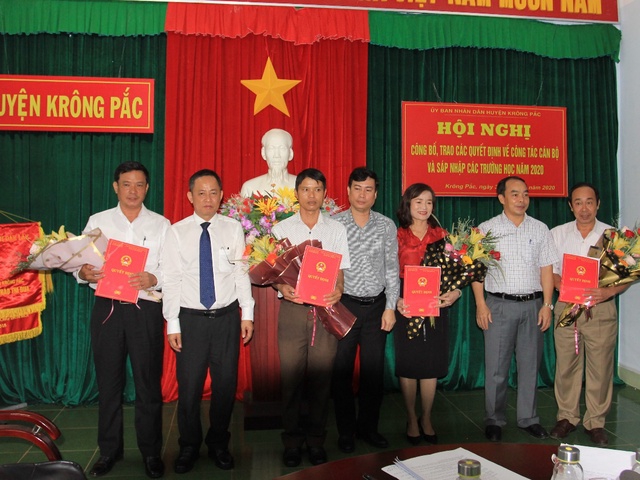 Đắk Lắk: Huyện Krông Pắc đi đầu trong sáp nhập trường học