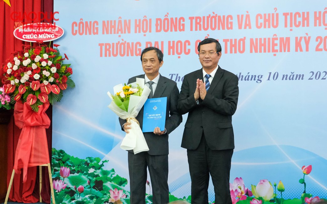 Công bố Hội đồng trường, Chủ tịch Hội đồng Trường ĐH Cần Thơ nhiệm kỳ 2020-2025 - Ảnh minh hoạ 3