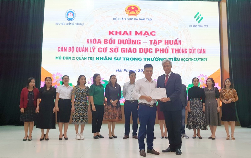 200 Hiệu trưởng, Hiệu phó trường tiểu học được bồi dưỡng quản trị nhân sự - Ảnh minh hoạ 3