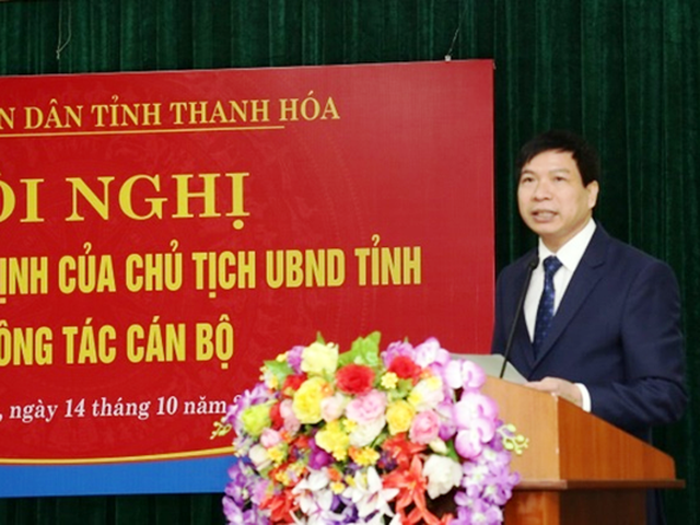Ông Trần Văn Thức giữ chức Giám đốc Sở GD&ĐT Thanh Hóa