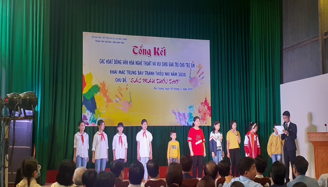 Bắc Giang: Triển lãm trưng bày tranh thiếu nhi “Sắc màu tuổi thơ” năm 2020 - Ảnh minh hoạ 7