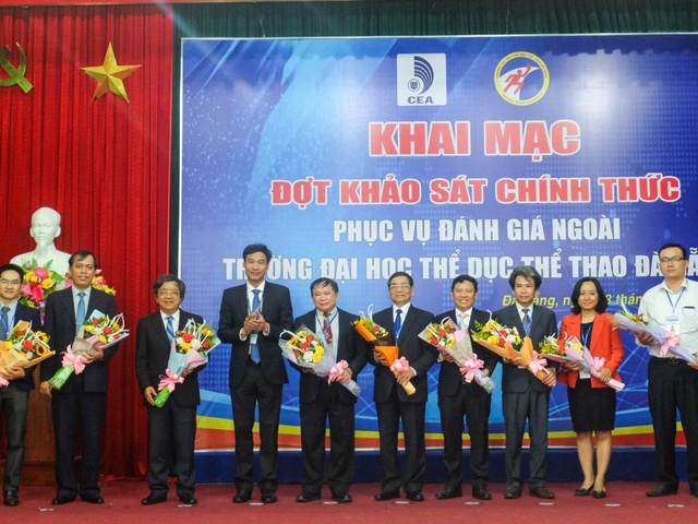 Khảo sát chính thức đánh giá chất lượng giáo dục Trường ĐH TDTT Đà Nẵng