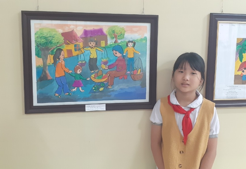 Bắc Giang: Triển lãm trưng bày tranh thiếu nhi “Sắc màu tuổi thơ” năm 2020 - Ảnh minh hoạ 6