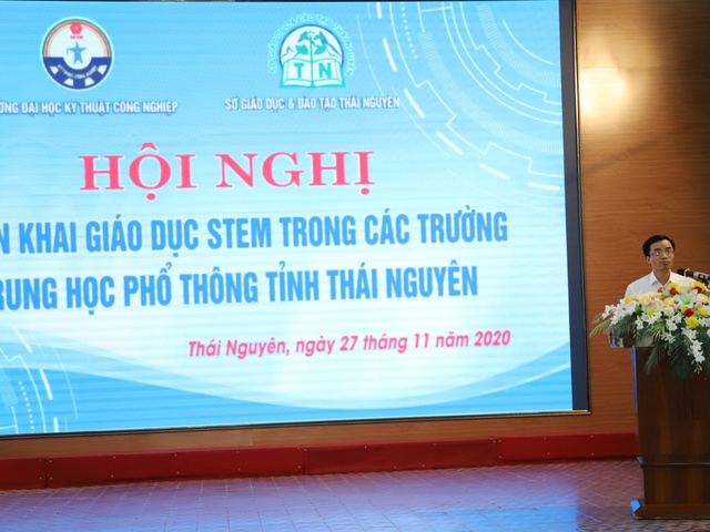 Thái Nguyên: Tập huấn hướng dẫn giáo dục STEM trong các trường THPT