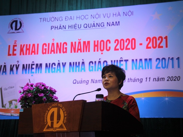 Phân hiệu Trường Đại học Nội vụ Hà Nội tại Quảng Nam khai giảng năm học mới