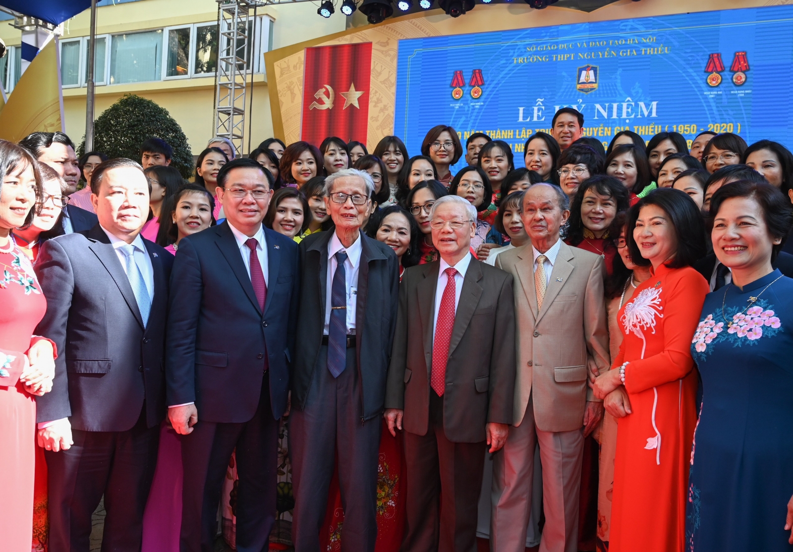 Tổng Bí thư, Chủ tịch nước dự Kỷ niệm 70 năm thành lập Trường Nguyễn Gia Thiều - Ảnh minh hoạ 5