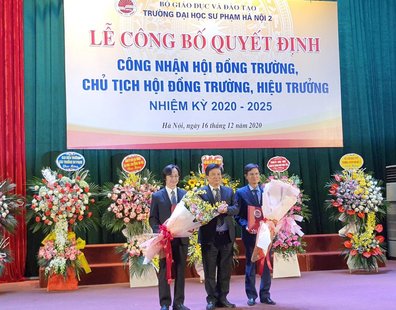 Công bố Hội đồng trường Trường ĐHSP Hà Nội 2 nhiệm kỳ 2020 -2025 - Ảnh minh hoạ 2