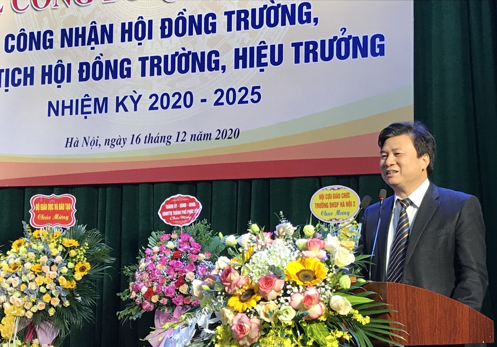 Công bố Hội đồng trường Trường ĐHSP Hà Nội 2 nhiệm kỳ 2020 -2025