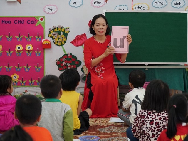 Tăng cường tiếng Việt tại Nghệ An: Tâm thế vững vàng cho trẻ vào lớp 1