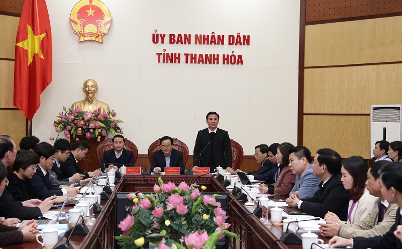 Bộ trưởng Phùng Xuân Nhạ làm việc với lãnh đạo tỉnh Thanh Hóa - Ảnh minh hoạ 2