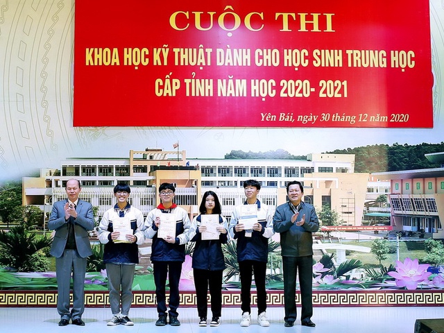 Yên Bái: 32 dự án đoạt giải tại Cuộc thi KHKT cấp tỉnh gắn với thực tế cuộc sống