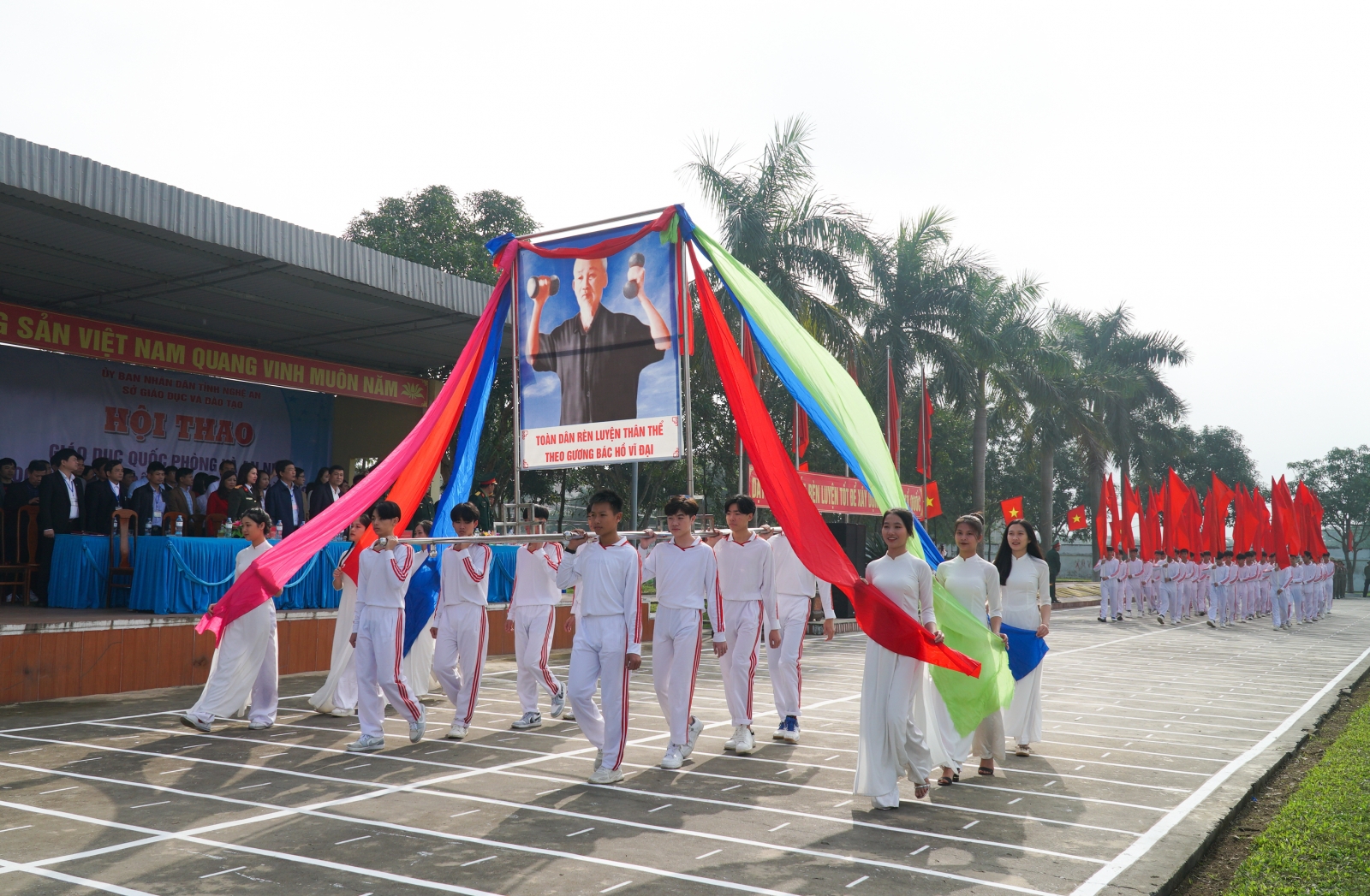 Nghệ An: Hơn 600 học sinh tham gia Hội thao Giáo dục Quốc phòng và an ninh - Ảnh minh hoạ 5