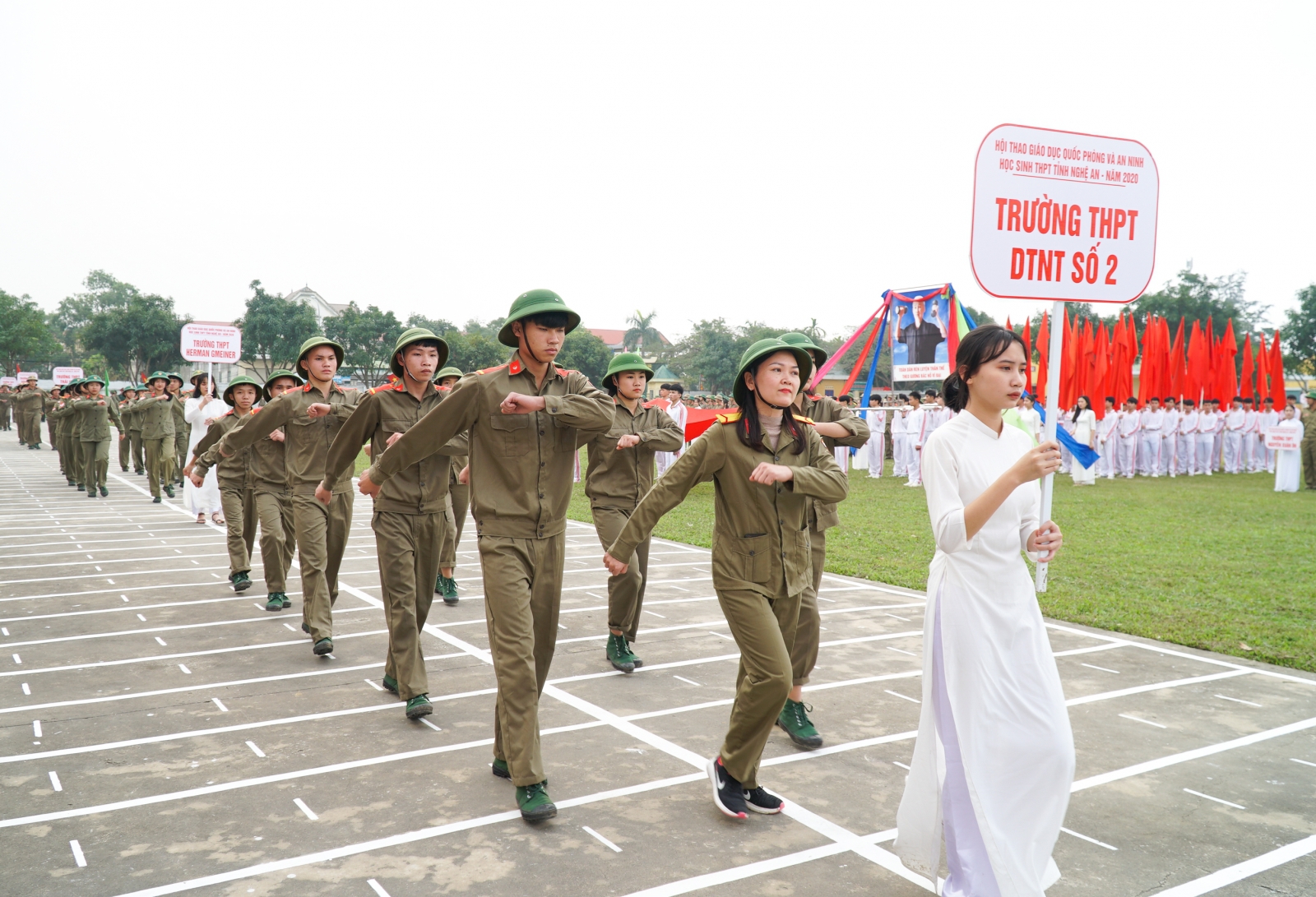 Nghệ An: Hơn 600 học sinh tham gia Hội thao Giáo dục Quốc phòng và an ninh - Ảnh minh hoạ 6