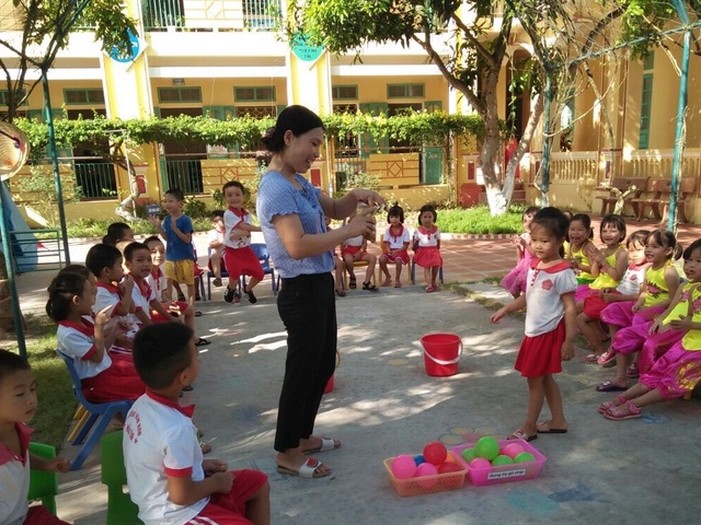 Trường Mầm non Hải Tân - bài học kinh nghiệm nuôi dạy lấy trẻ làm trung tâm