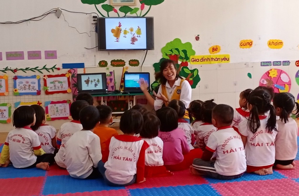 Trường Mầm non Hải Tân - bài học kinh nghiệm nuôi dạy lấy trẻ làm trung tâm - Ảnh minh hoạ 5
