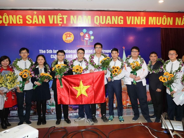 Học sinh Hà Nội đạt giải cao tại Olympic quốc tế các thành phố lớn