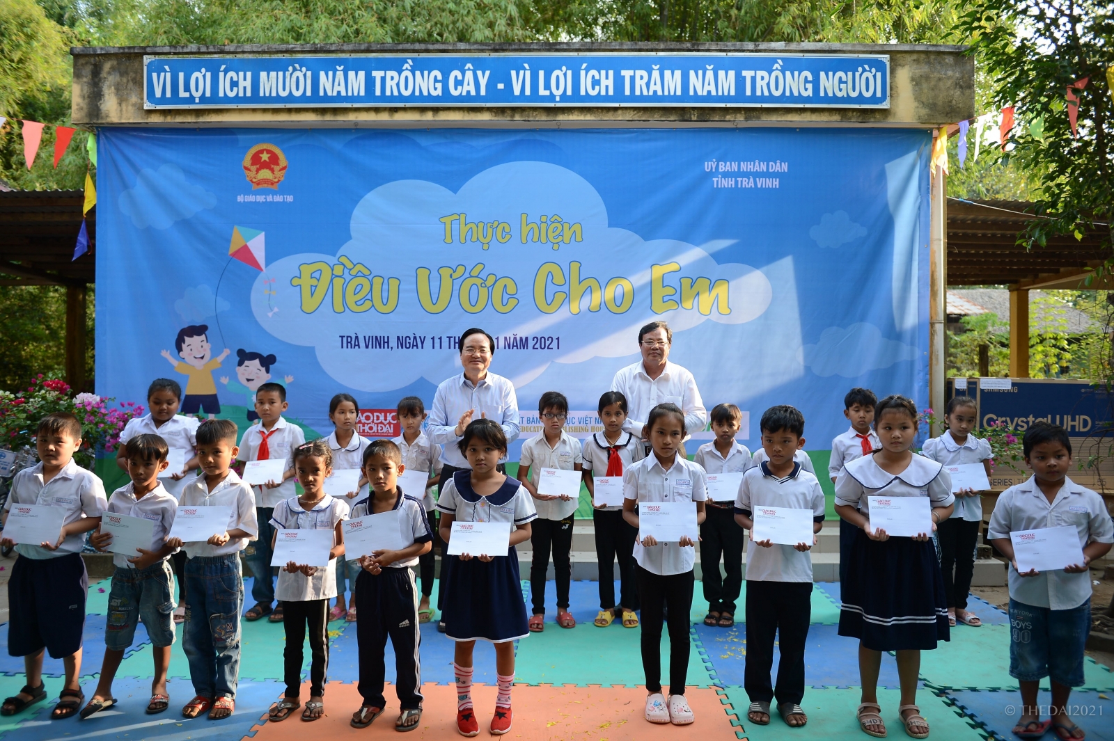 “Điều ước cho em” đến Trà Vinh: Ngày hội của thầy trò vùng phum sóc - Ảnh minh hoạ 5