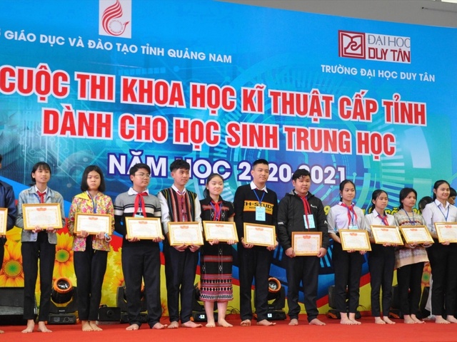 Học sinh Quảng Nam ứng dụng công nghệ vào thực tiễn cuộc sống