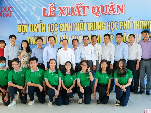 Cần Thơ: 30 học sinh đạt giải tại kỳ thi chọn học sinh giỏi THPT Quốc gia