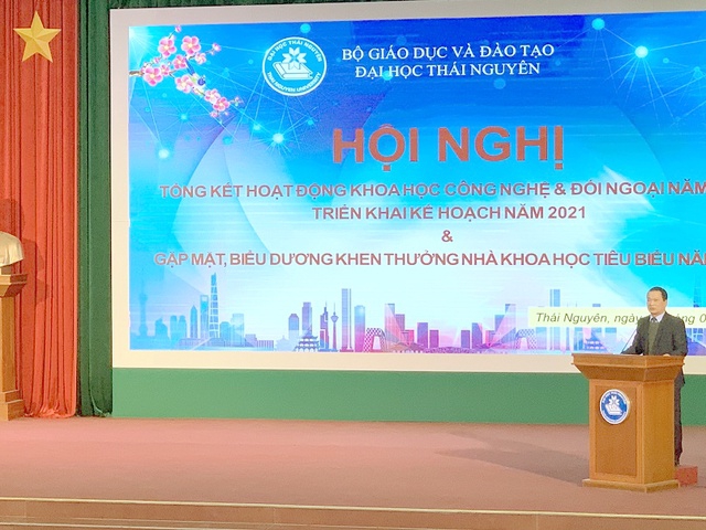 Đại học Thái Nguyên: Tuyên dương nhà khoa học tài năng và tâm huyết