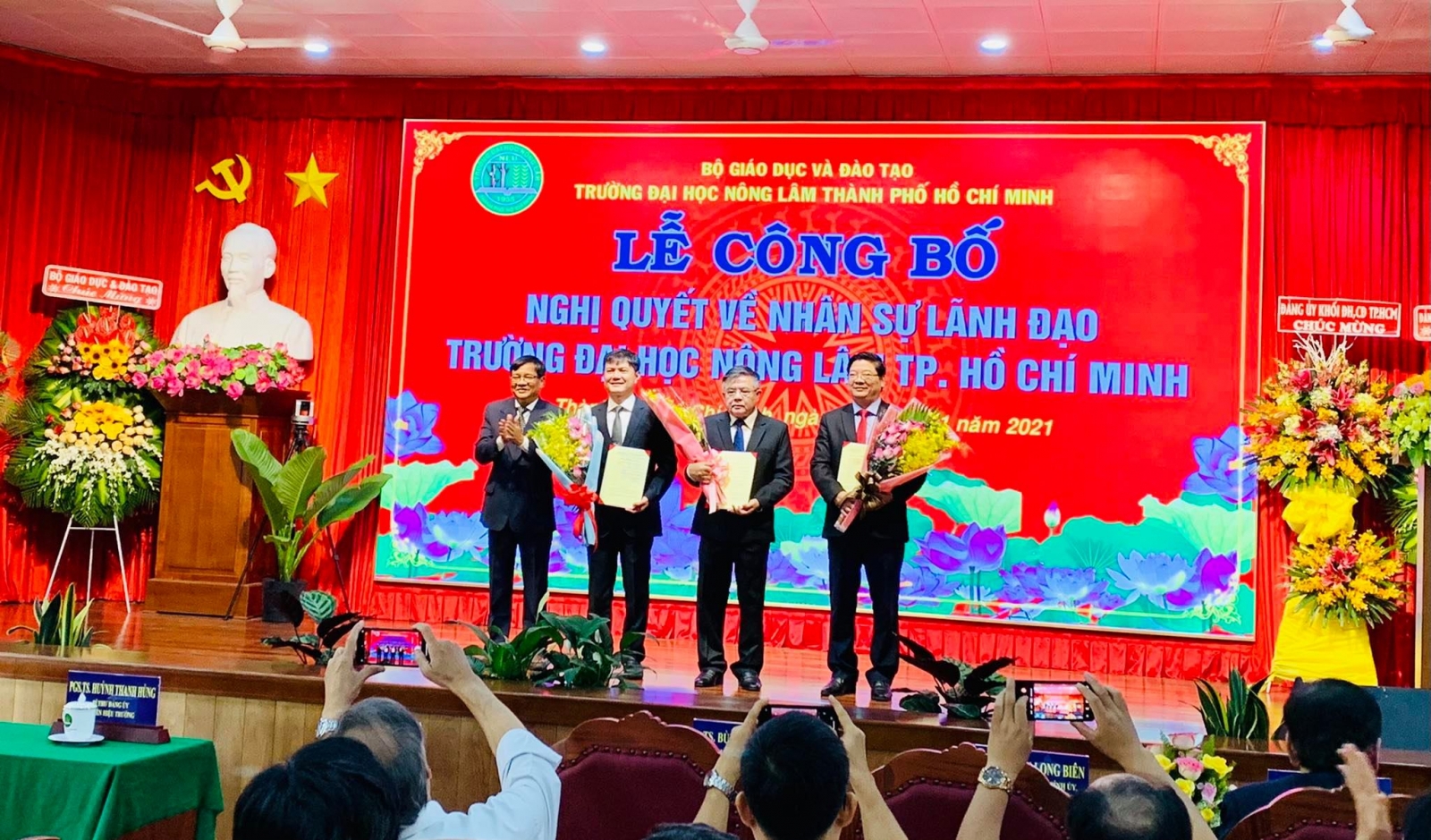 PGS.TS Huỳnh Thanh Hùng làm quyền hiệu trưởng Trường ĐH Nông Lâm TPHCM - Ảnh minh hoạ 2