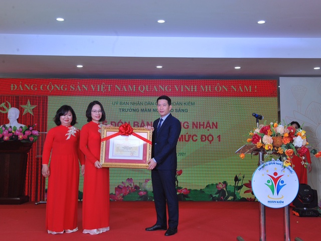 Hà Nội: Quận Hoàn Kiếm có thêm trường mầm non đạt chuẩn Quốc gia