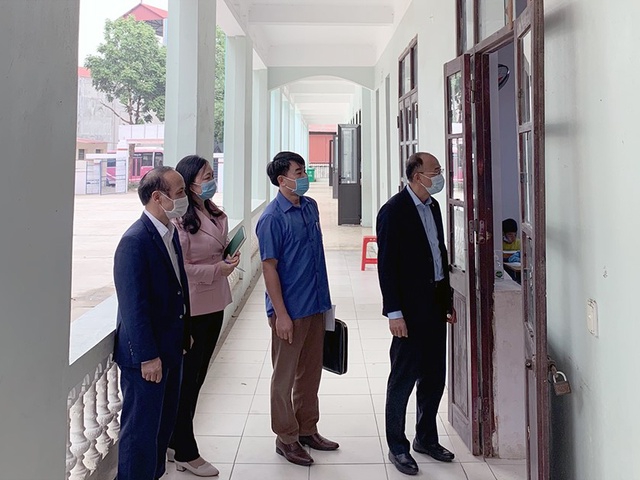 Bắc Giang giám sát chặt chẽ công tác phòng dịch trong trường học