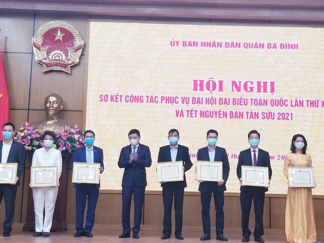 Hà Nội: Giáo dục Ba Đình có thành tích xuất sắc chào mừng Đại hội XIII của Đảng