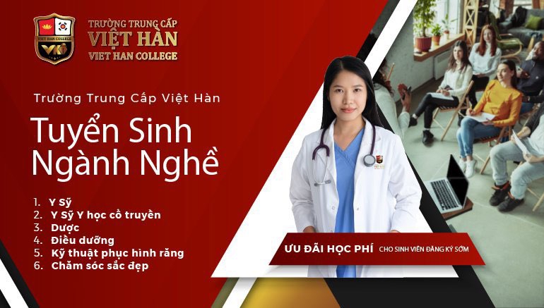 Trường Trung cấp Việt Hàn được phép đào tạo khối ngành sức khỏe