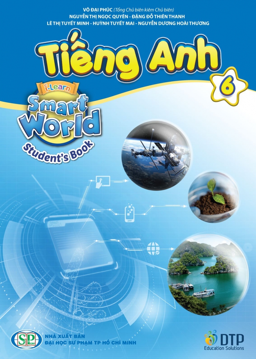 Sách giáo khoa Tiếng Anh 6 i-Learn Smart World và Tiếng Anh 6 Right on!