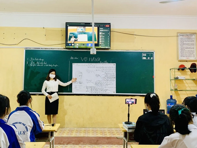 Bắc Giang thiết lập 3 phòng học chuyên dụng cho 99 học sinh cách ly tại nhà