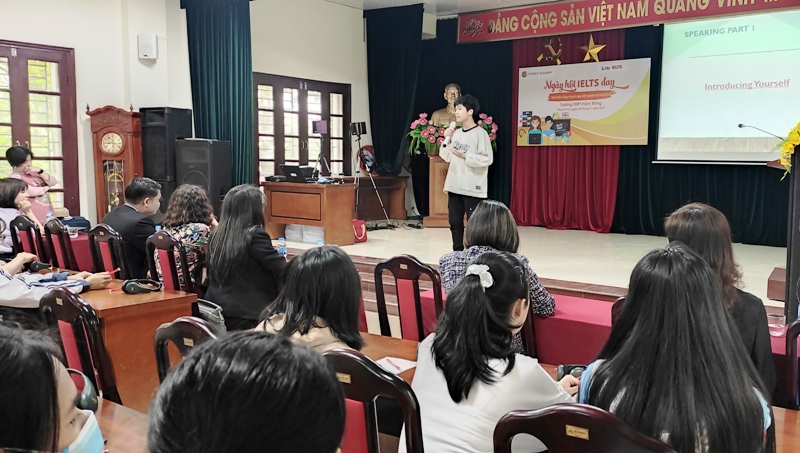 Thanh Hóa: Hàng trăm học sinh hào hứng tham gia Ngày hội IELTS DAY - Ảnh minh hoạ 2