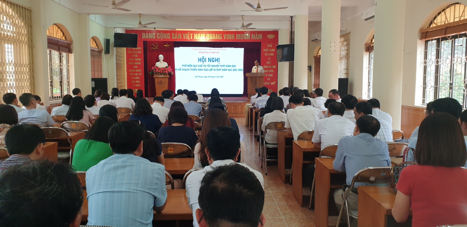 Hải Phòng: Phổ biến quy chế thi tốt nghiệp THPT năm 2021 và tuyển sinh vào 10