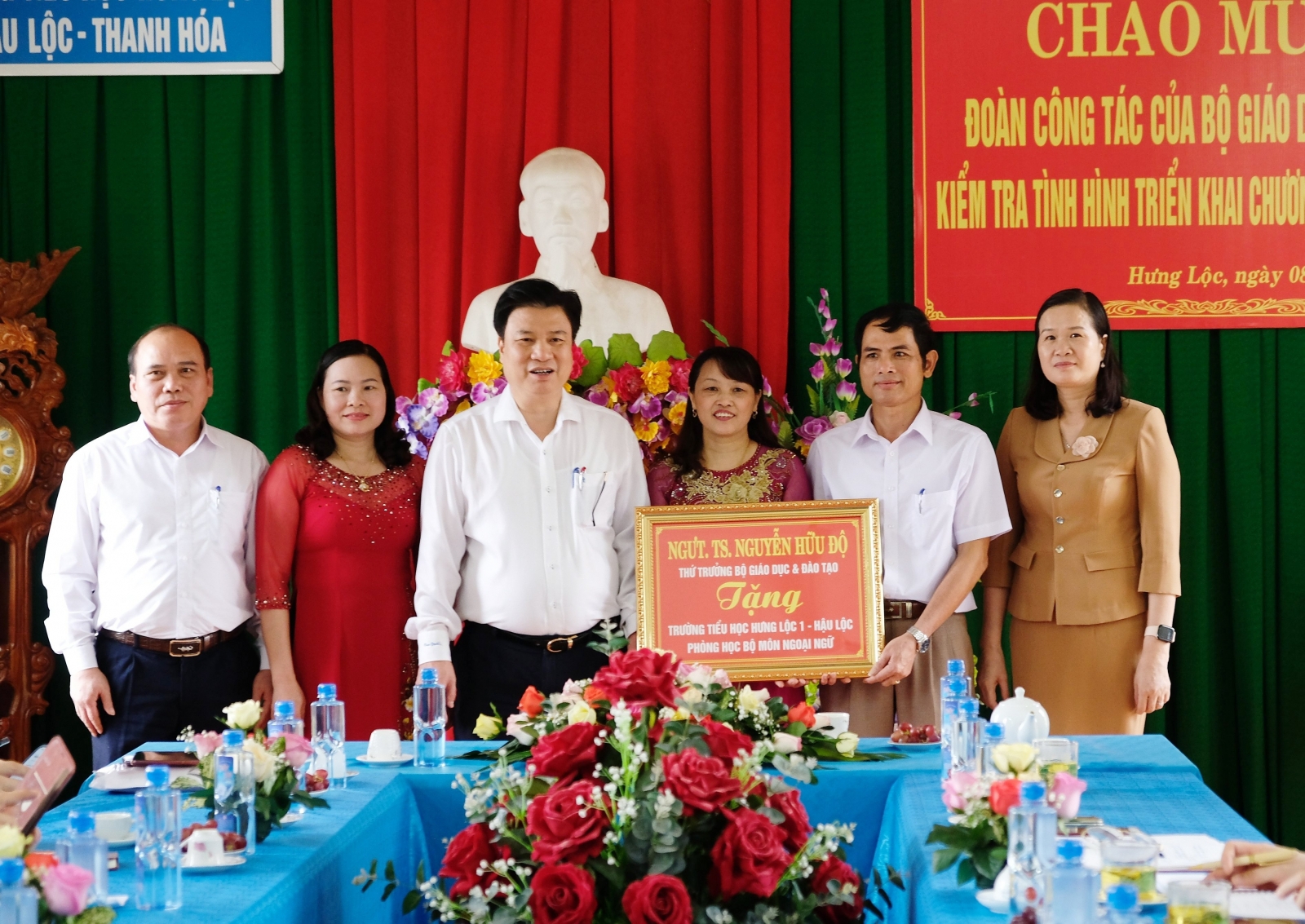 Thứ trưởng Nguyễn Hữu Độ thăm và làm việc tại Thanh Hóa