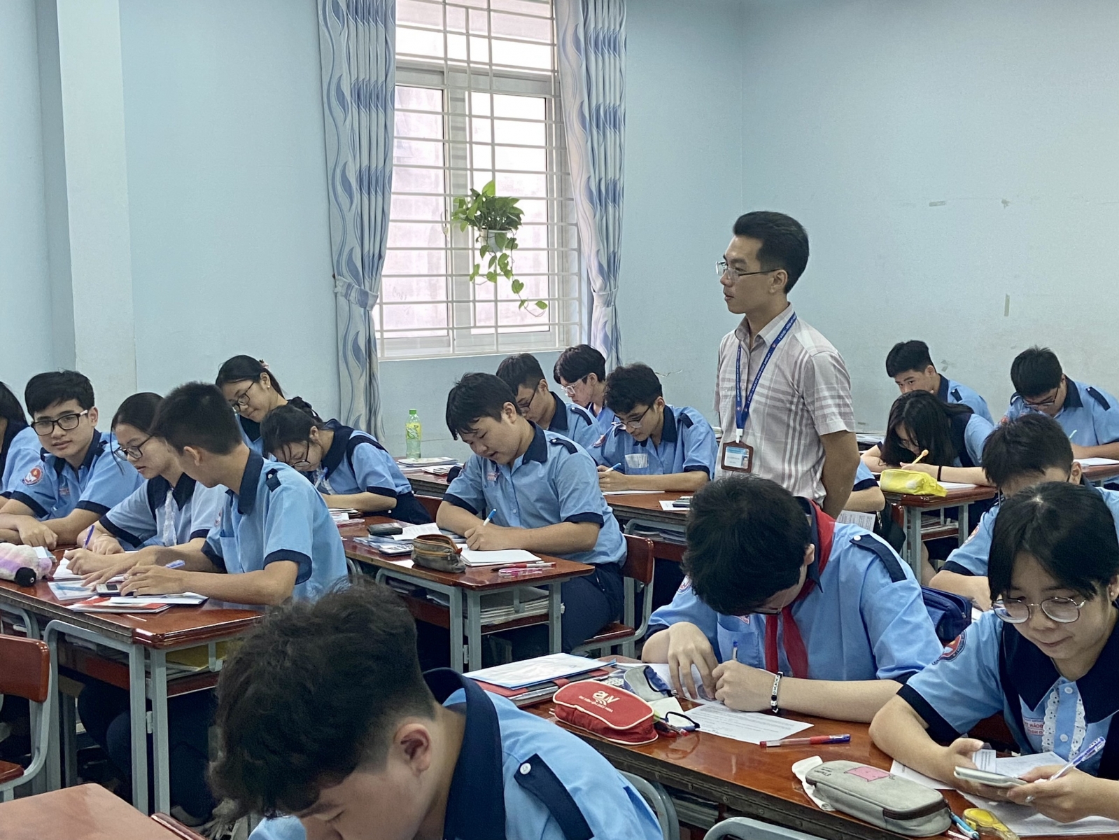 Nhiều điểm mới kỳ tuyển sinh vào lớp 10: Nhà trường chuẩn bị kỹ lưỡng cho trò - Ảnh minh hoạ 2