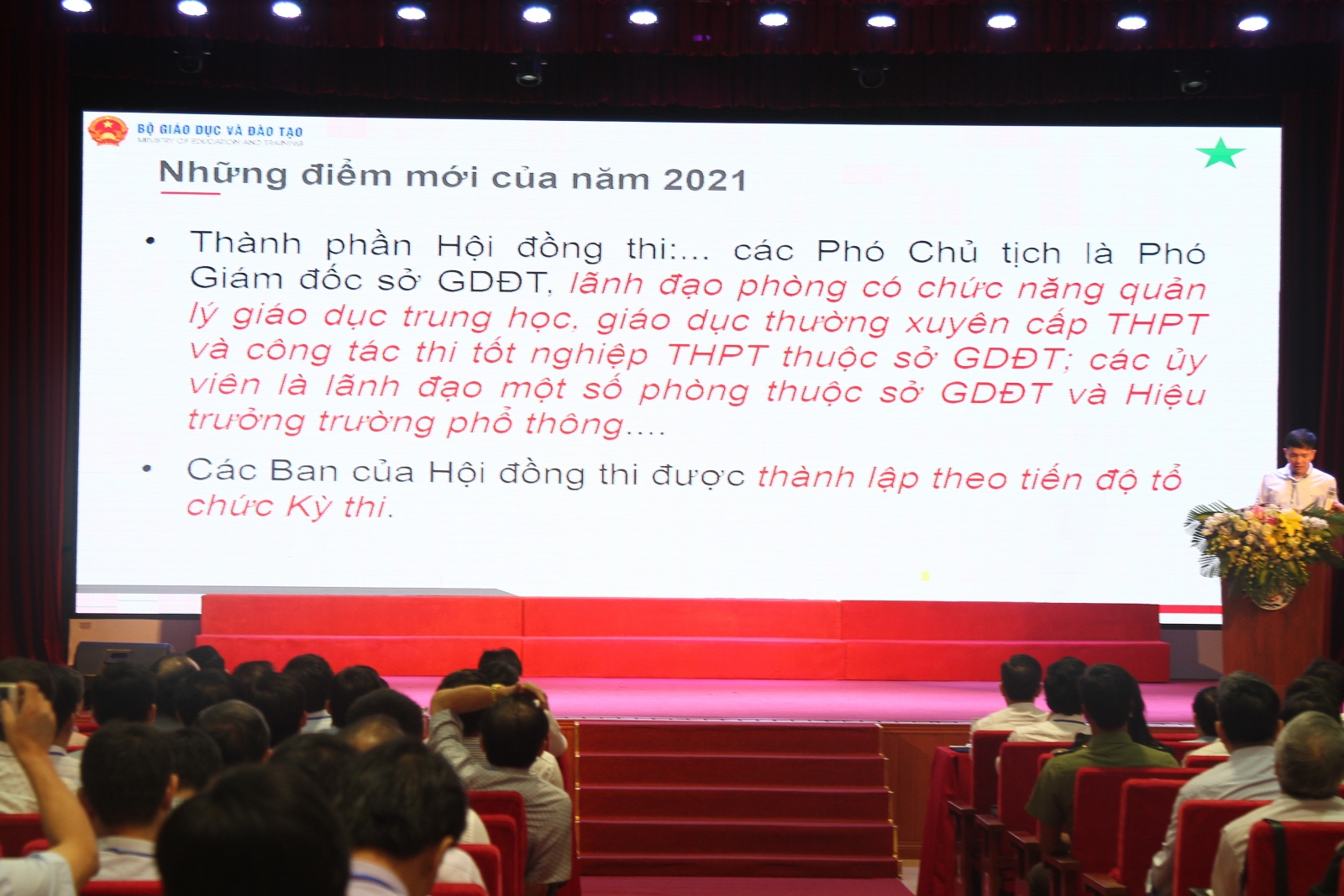 Tập huấn về thi tốt nghiệp THPT năm 2021 cho đại diện 63 tỉnh thành - Ảnh minh hoạ 4