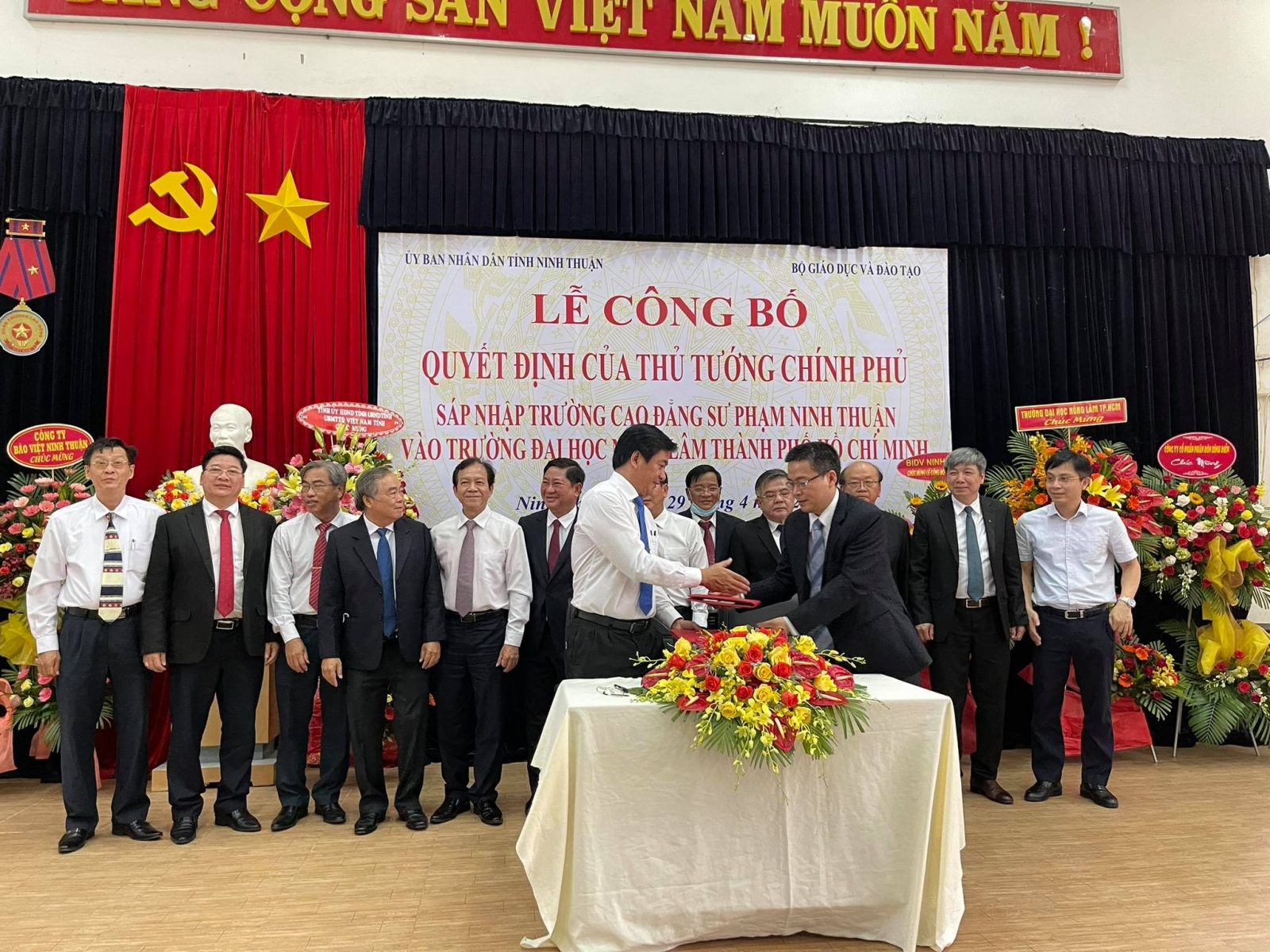 Sáp nhập Trường CĐ Sư phạm Ninh Thuận vào Phân hiệu ĐH Nông Lâm TP.HCM - Ảnh minh hoạ 2