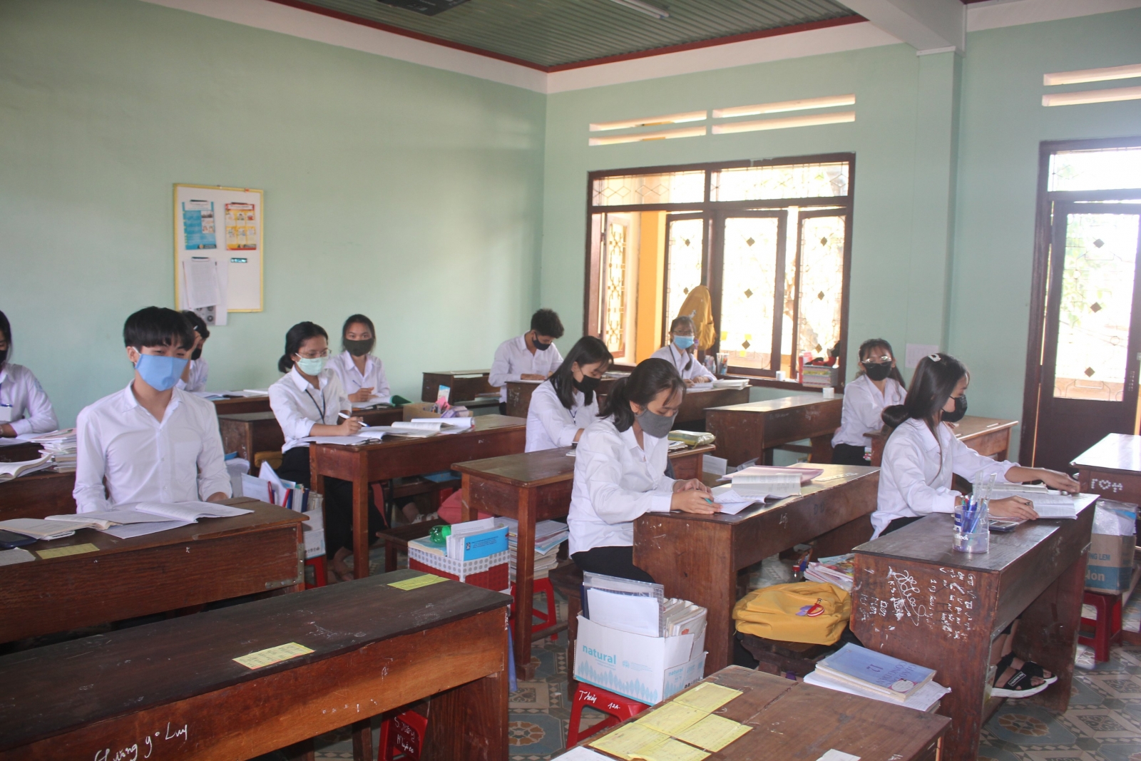 Học sinh Gia Lai nghỉ học trước ngày 16/5 để phòng, chống dịch Covid-19